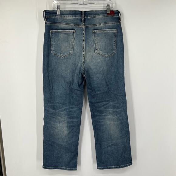 Whetherly James High Rise Straight Wide Leg Jeans - Picture 5 of 8